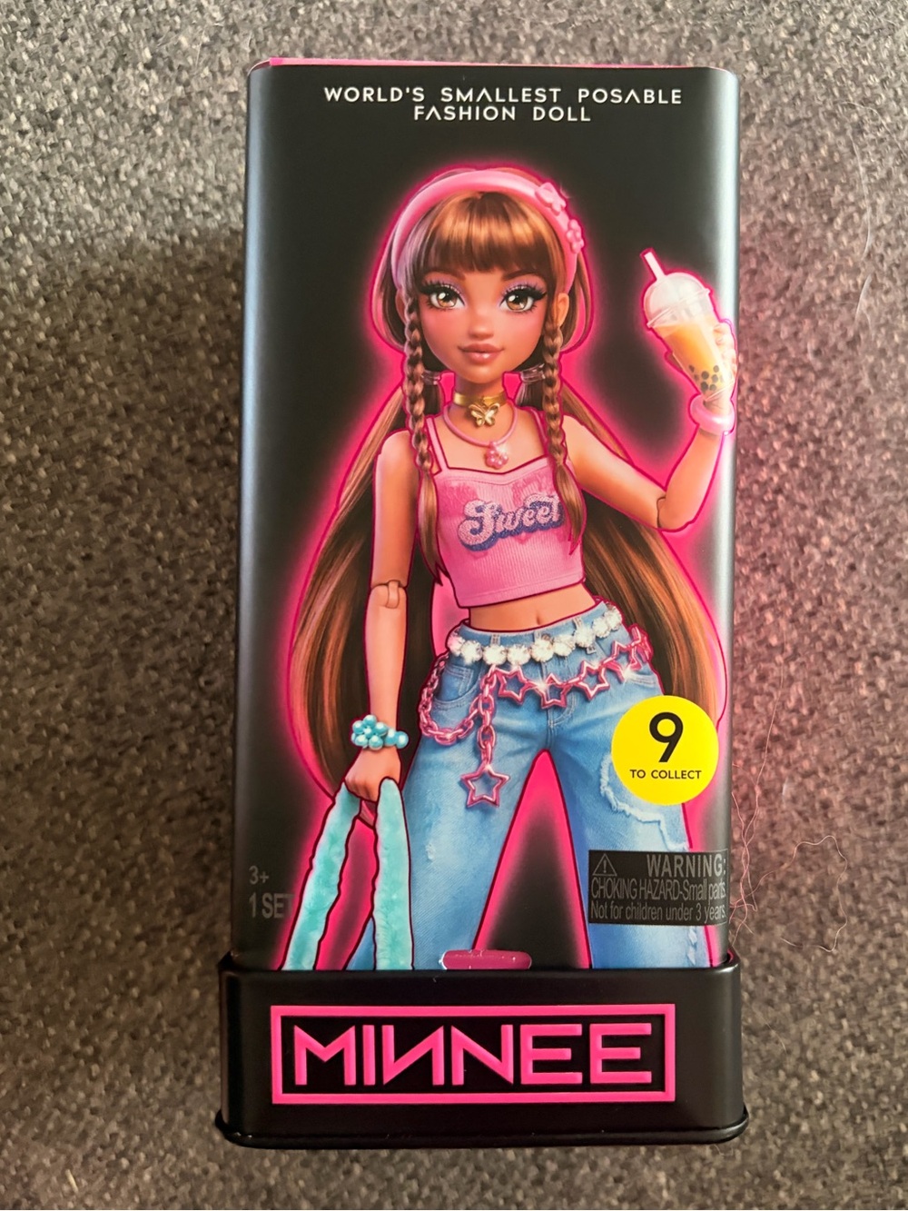 MINNEE Fashion Doll Blind Box by STARBOX Blue hair